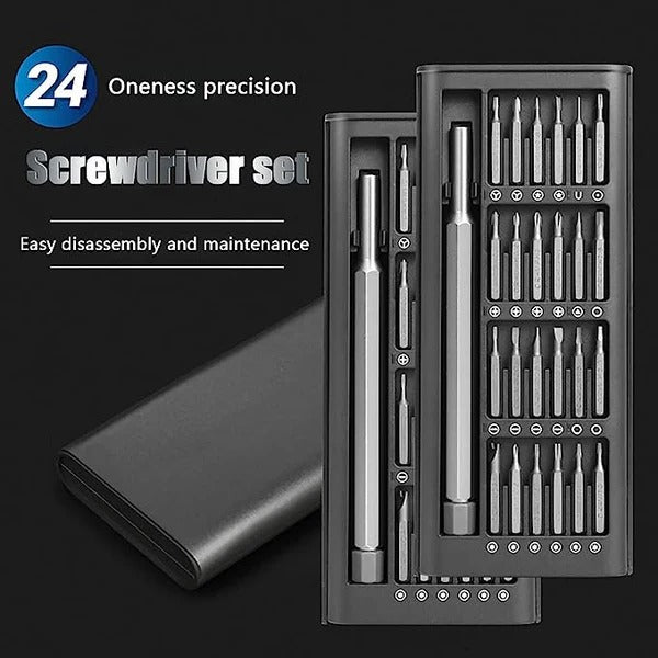 24-in-1 Professional Precision Magnetic Screwdriver Set with  Box