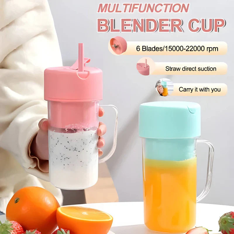 Portable Mini USB Rechargeable Juicer Blender